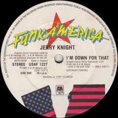 Jerry Knight - I'm Down For That (Dr Packer Extended Rework)