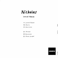 Nicholas .#. "Lonnie's Reprise" # "Sound Of Earth" .#. & Favorite Tracks/Mixes