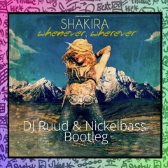 Shakira - Whenever, Wherever (DJ Ruud & Nickelbass Bootleg)