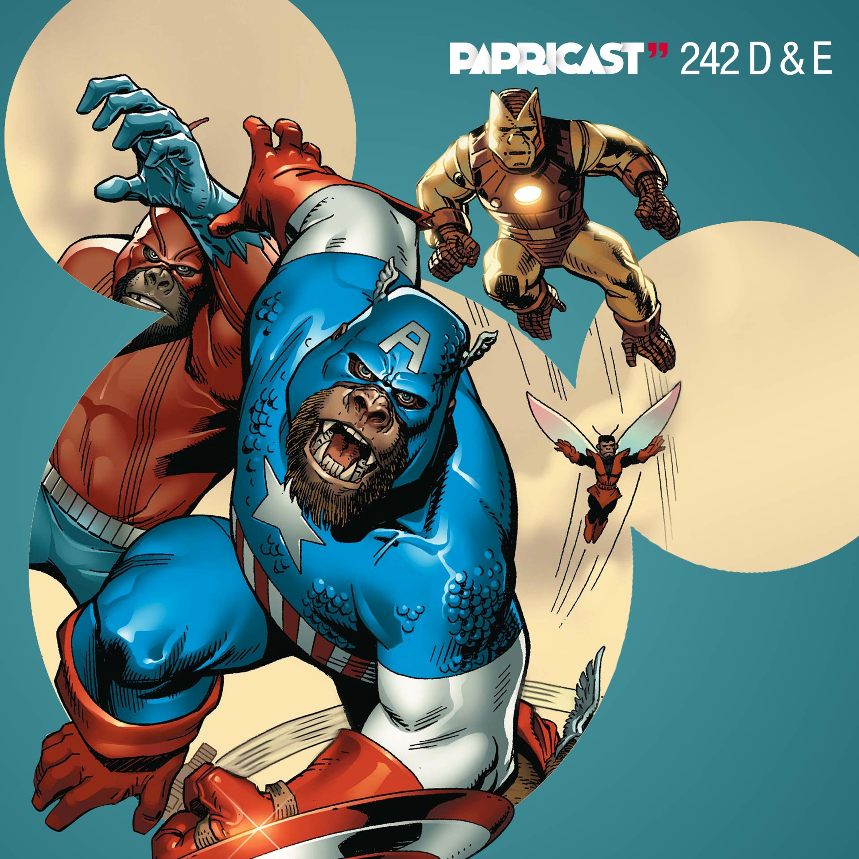 Papricast 242 D & E /// A Raposa Pousou na Toca do Rato episode artwork