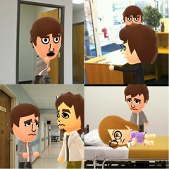 mii maker theme but theres no spaces in between notes