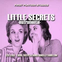 "Little Secrets"  instrumental $20 lease