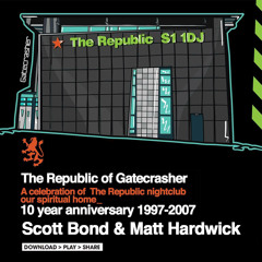 SCOTT BOND B2B MATT HARDWICK - THE REPUBLIC OF GATECRASHER - 17-06-17 [DOWNLOAD > PLAY > SHARE!!!]