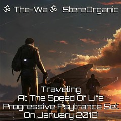 ૐ Travelling At The Speed Of Life ૐ - Progressive Psytrance Set For The New Year On January, 2018