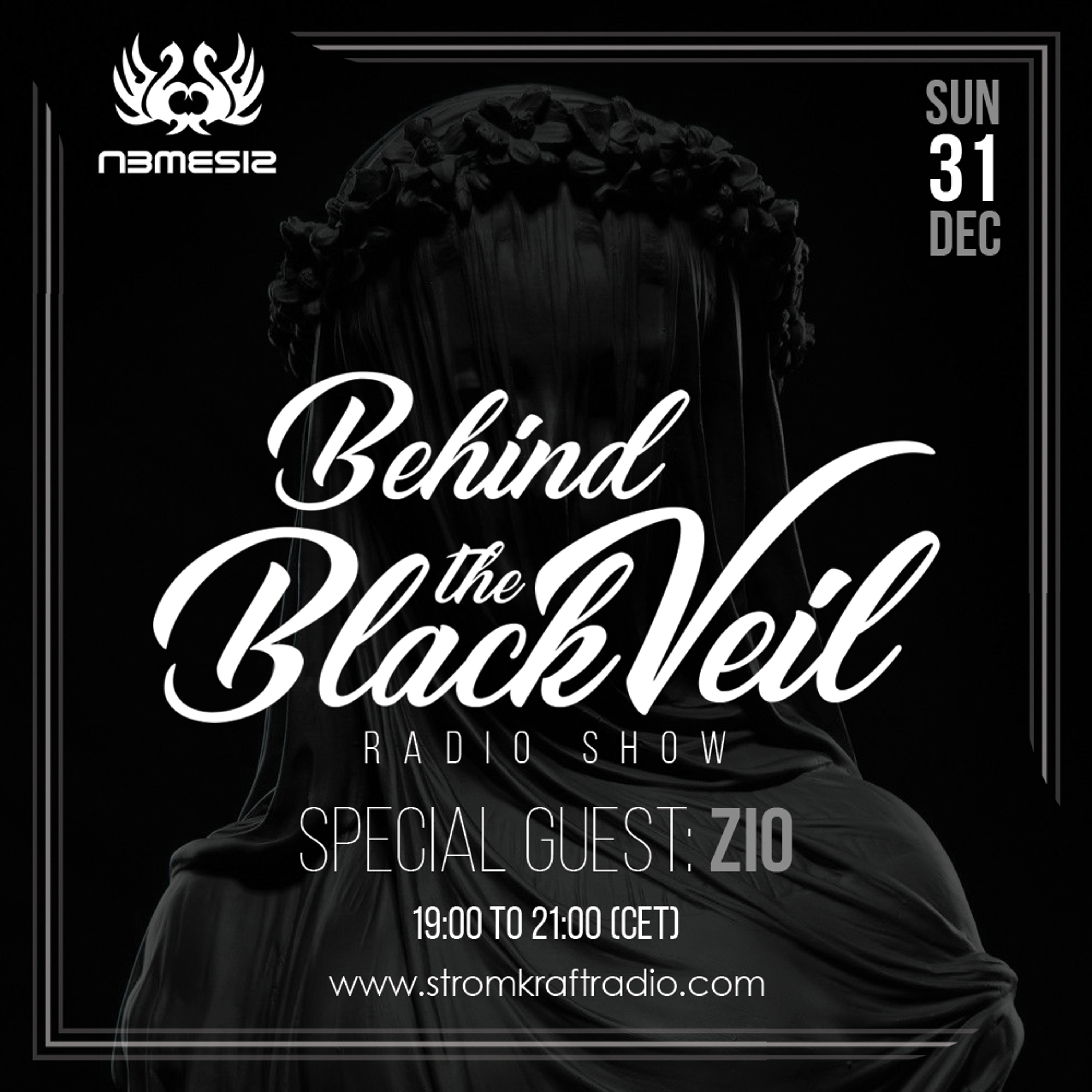 Nemesis - Behind The Black Veil #033 Guest Mix (Zio) episode artwork