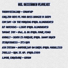 #RSL December Playlist