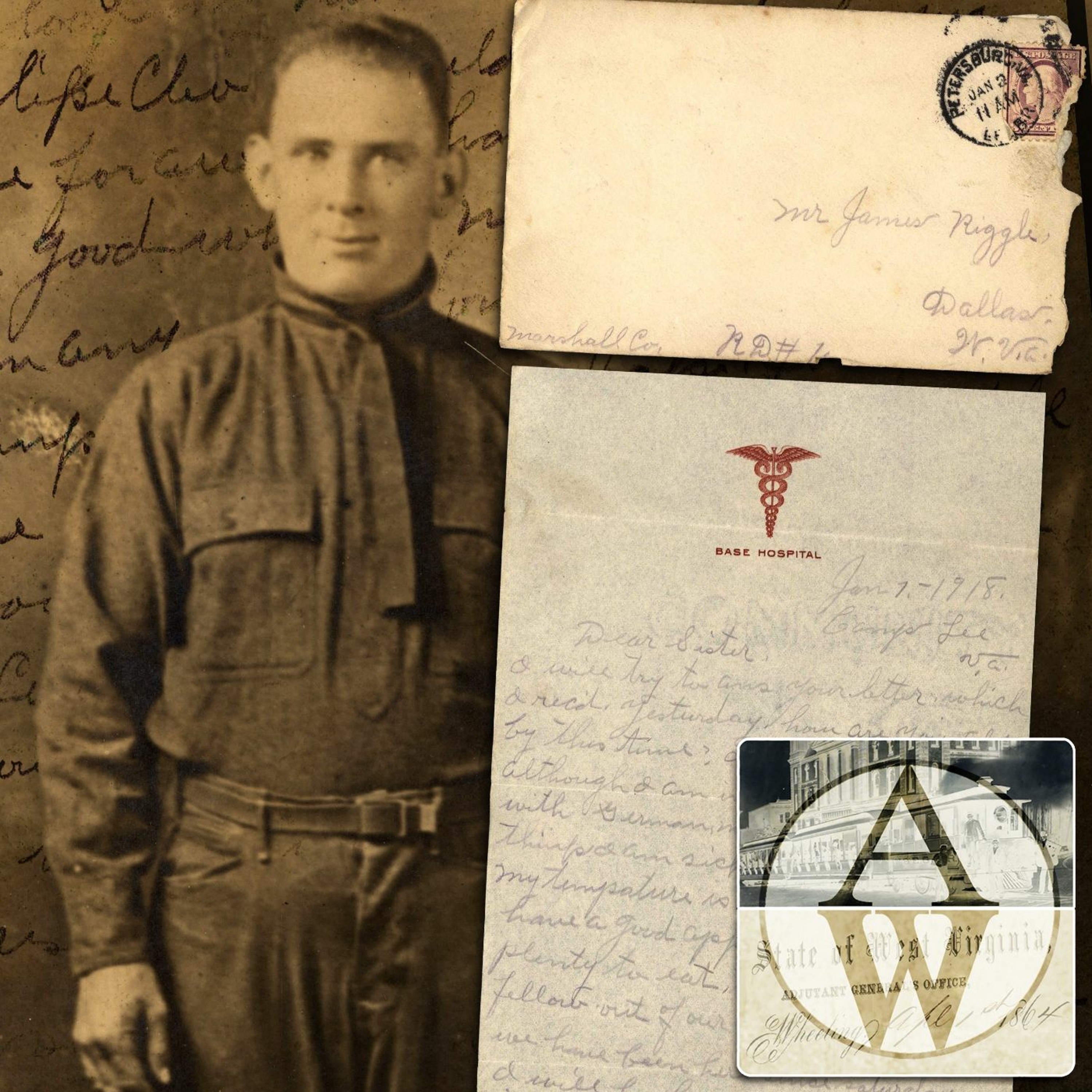 From Camp Lee to the Great War: The Letters of Lester Scott & Charles Riggle