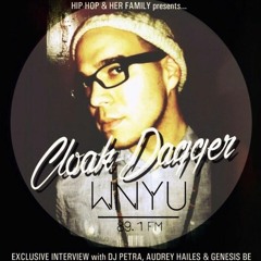 Cloak Dagger Interview Noc Boots Feature on  WNYU 89.1 FM New York