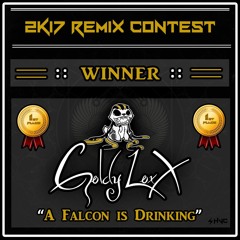 GoldyLoxX - A Falcon Is Drinking
