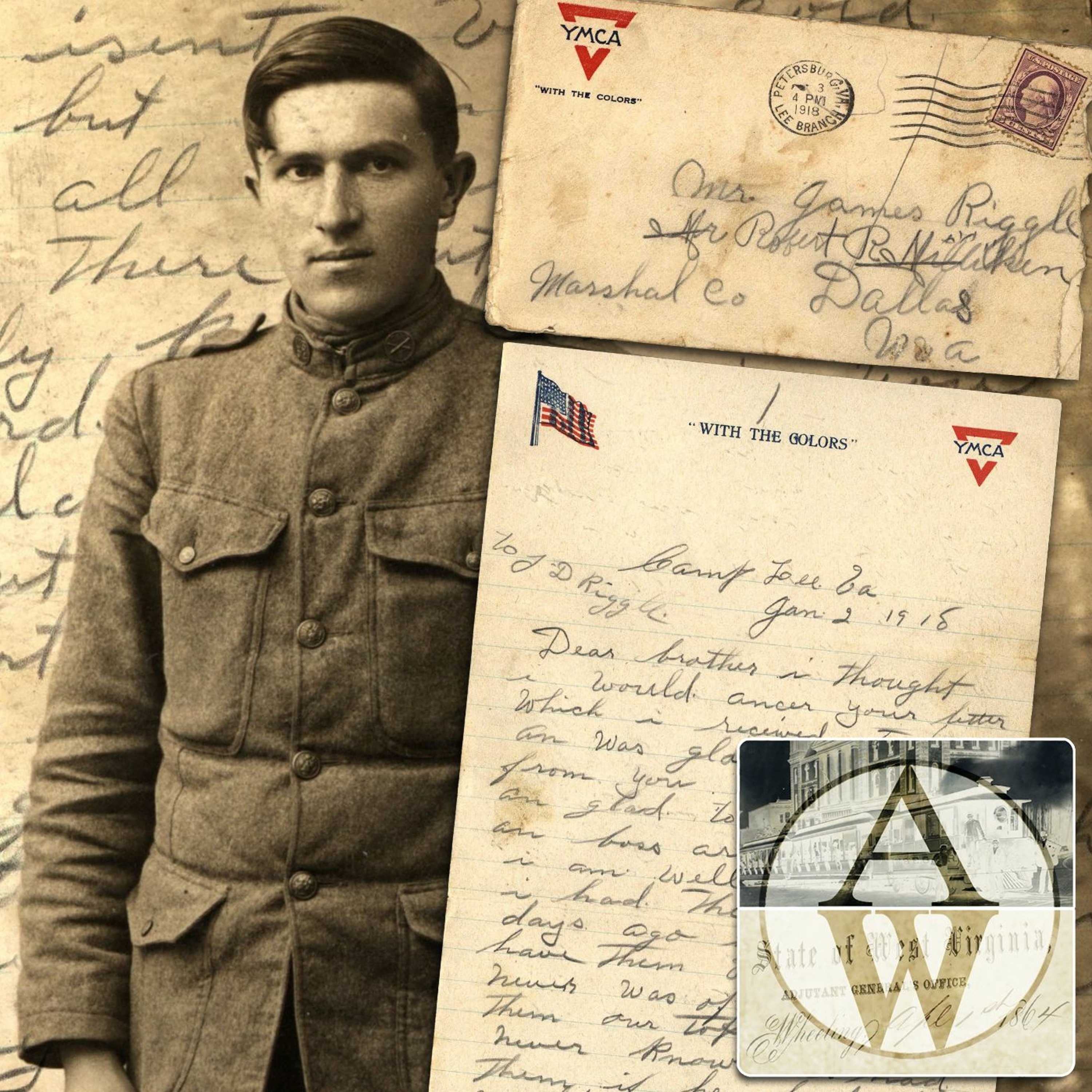 From Camp Lee to the Great War: The Letters of Lester Scott & Charles Riggle