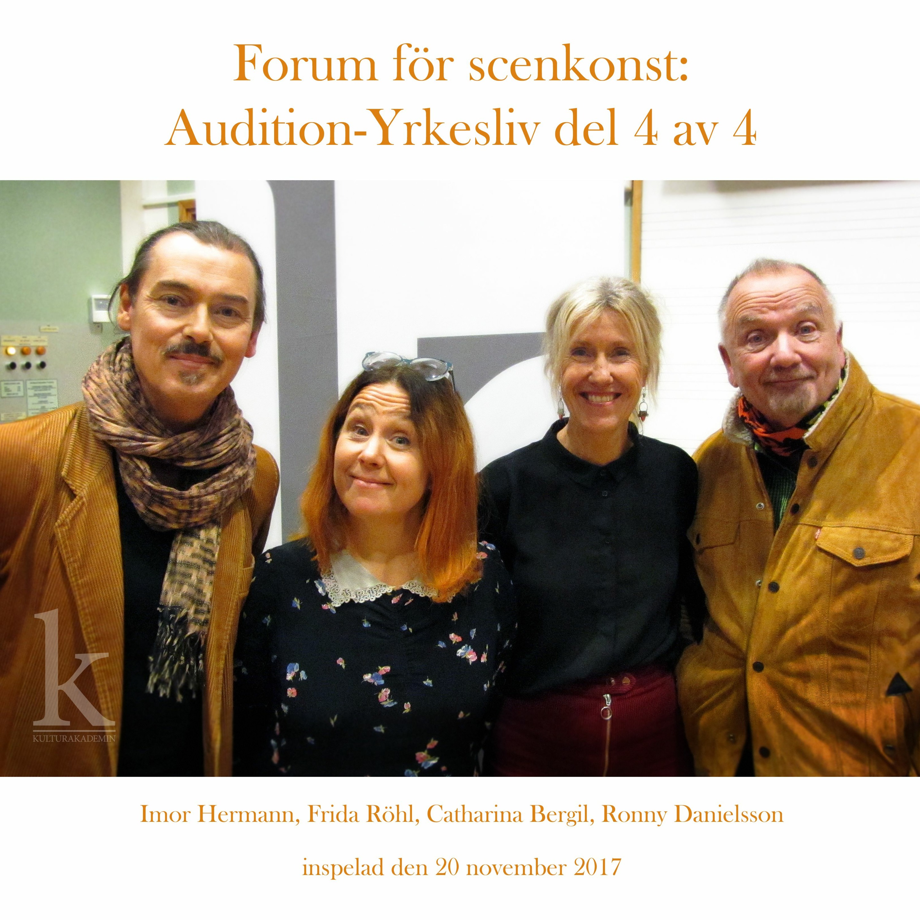 #4 Forum för scenkonst: Audition-Yrkesliv del 4 av 4 episode artwork