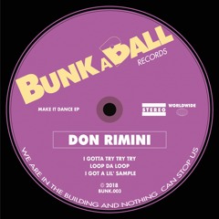 Bunkaball Records Catalogue