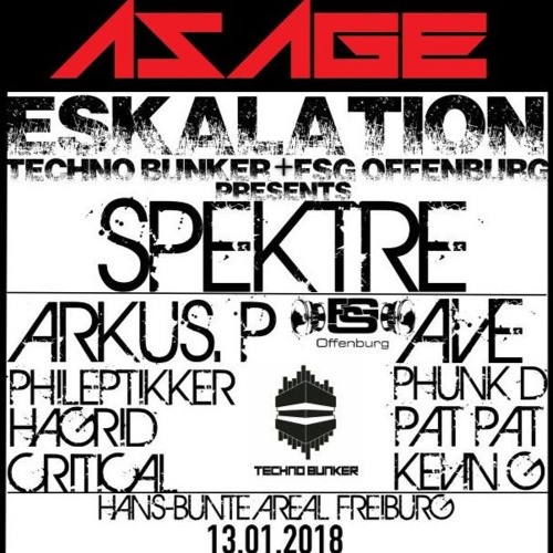PHUNK D - ANSAGE TECHNO BUNKER ESKALATION (13.01.18 )