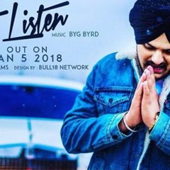 Just Listen Sidhu Moose Wala Ft. Sunny Malton  BYG BYRD  Humble Music