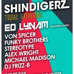 Alex Wright @ Shindigerz Tribal Gathering Leicester 11.08.2017