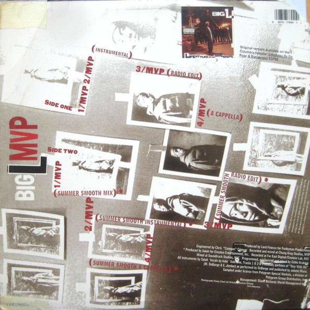 Stream Big L - MVP (Summer Smooth Mix Instrumental) (1994) by Hip