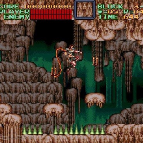 Super Castlevania 4 - Underground Cave Bump