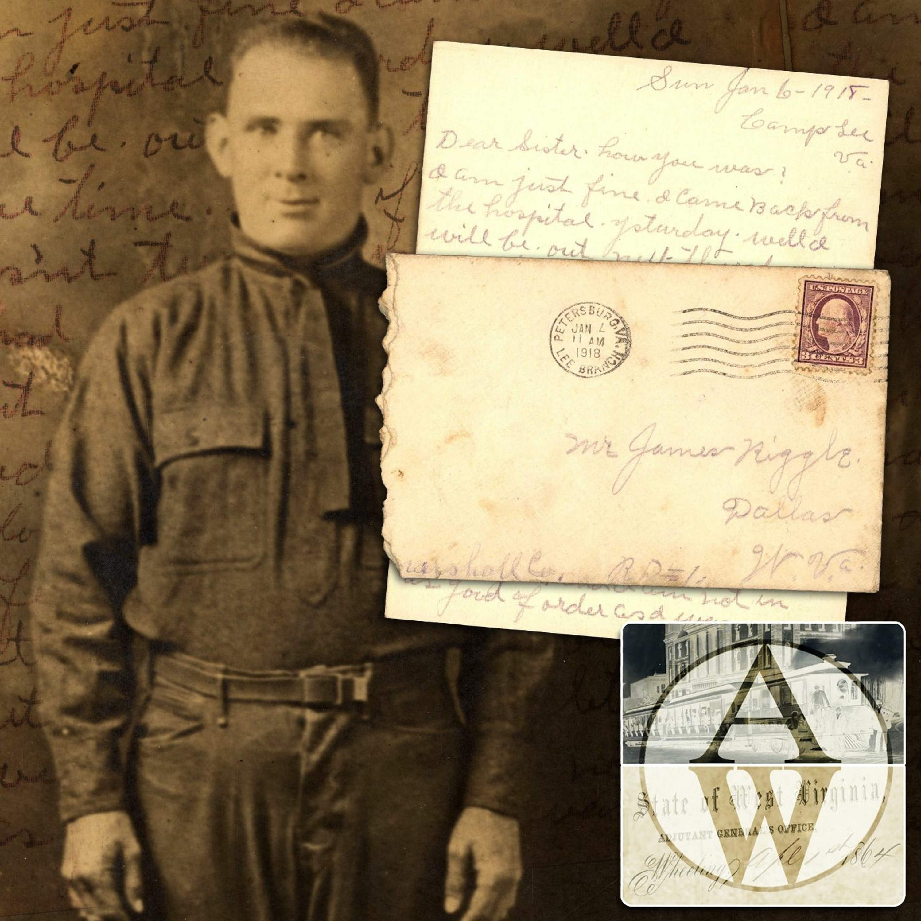 From Camp Lee to the Great War: The Letters of Lester Scott & Charles Riggle