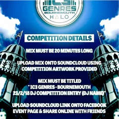 IC3 Genres-Bournemouth 23/2/18 DJ COMPETITION ENTRY (ROGUE-T)