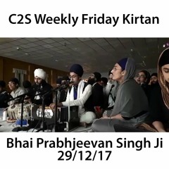 Bhai Prabhjeevan Singh Ji - 29.12.18 - C2S Weekly Friday Kirtan