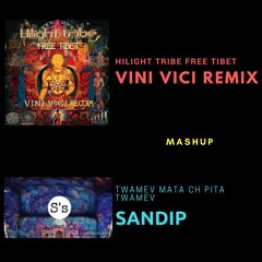 HILIGHT TRIBE FREE TIBET (VINI VICI REMIX ) VS TWAMEV MATA CH PITA TWAMEV ( SANDIP )