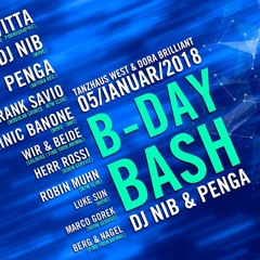 Berg & Nagel @ B-Day BASH DJ NIB & PENGA Tanzhaus West 05.01.2018