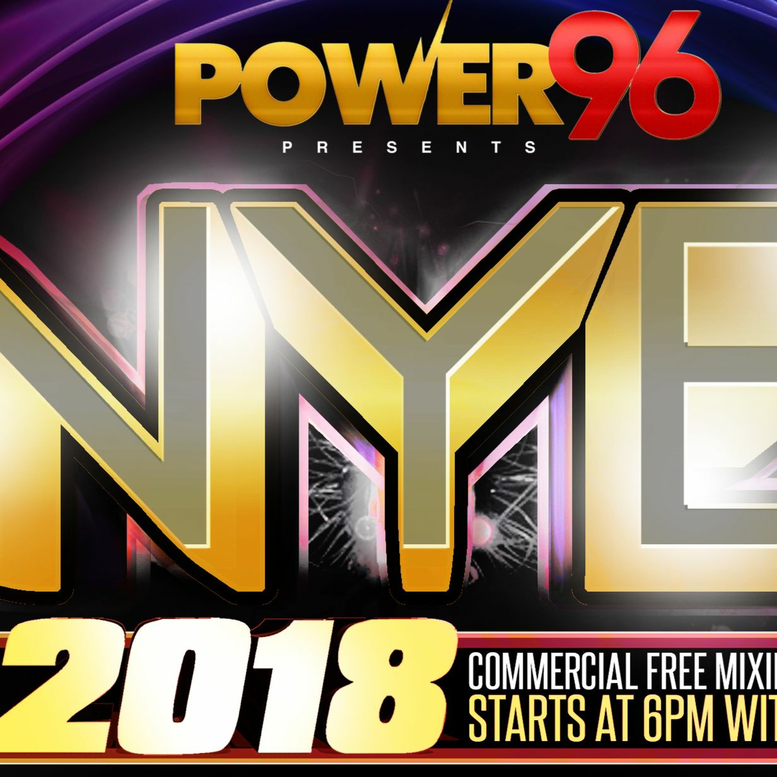 DJ FERGIE 1 HOUR POWER 96 NYE 2018 MIX