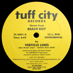 VERTICAL LINES - Beach Boy (Instrumental) 1982