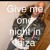 Artwork for NEW PROMOTIONAL "GIVE ME ONE NIGHT" DJ GMG MIX