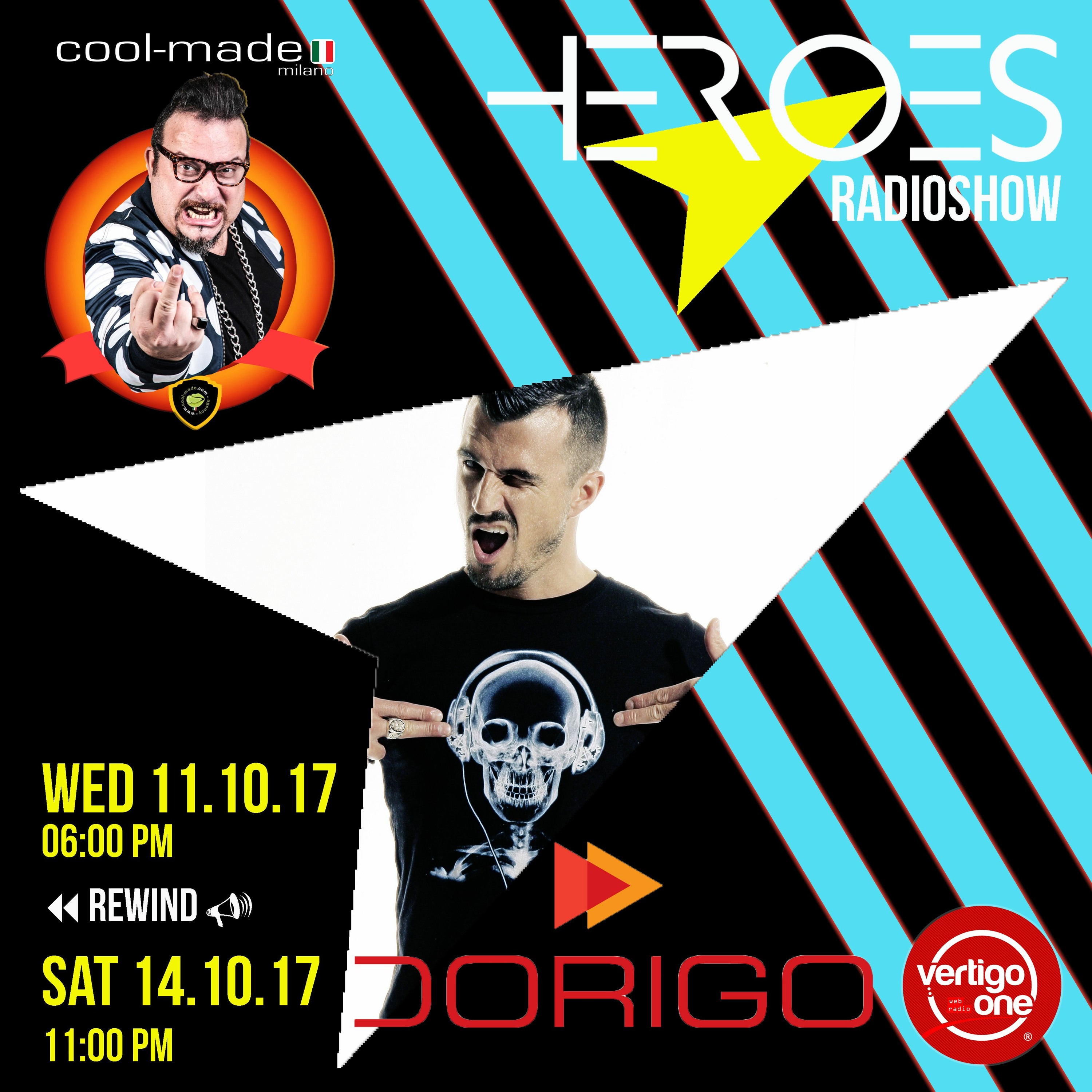 #05> HEROES RadioShow - Guest LUCA DORIGO episode artwork