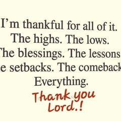 Thank you Lord for your blessings on me by Abraham Idokoko