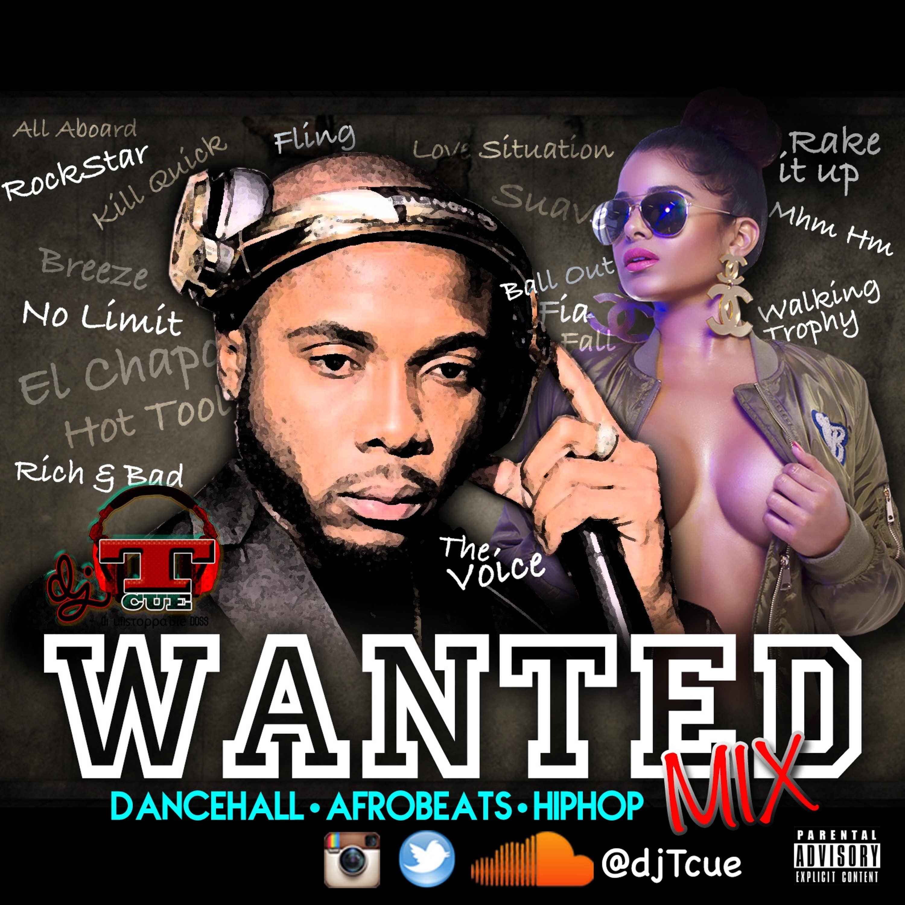 T-CUE WANTED MIX episode artwork