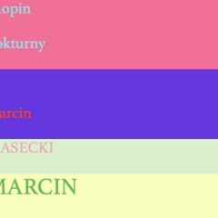 Marcin Masecki / Nokturn Des Dur op. 27