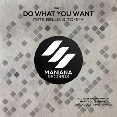 Pete Bellis & Tommy - Do What You Want (Costa Mee Remix)