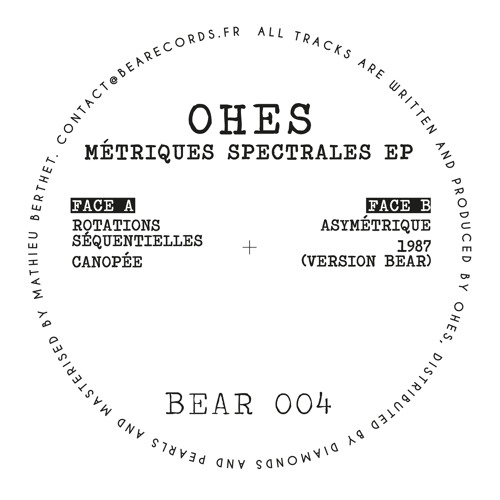 METRIQUES SPECTRALES EP - BEHZAD ET AMAROU RECORDS