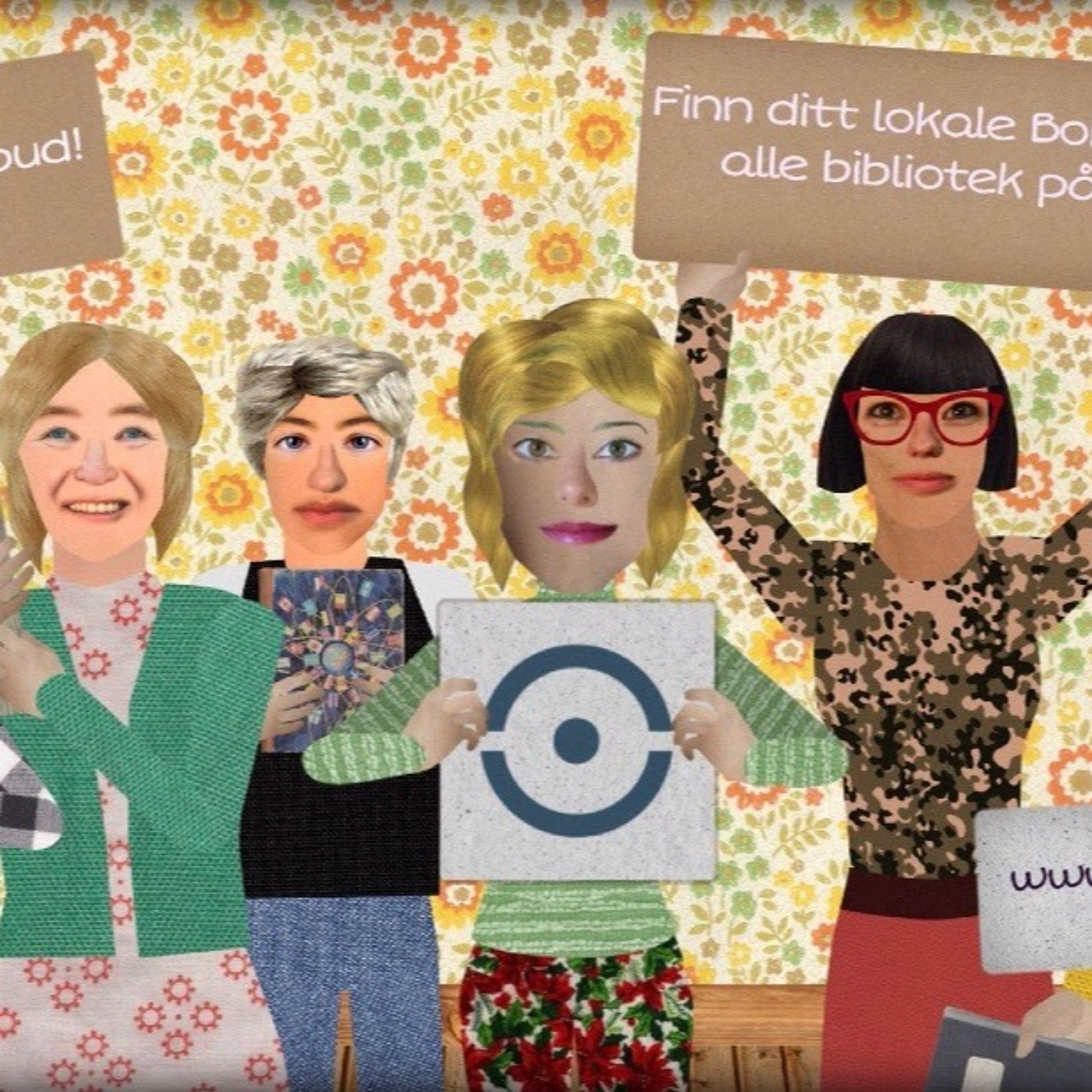 Leser søker bok - Podkaster