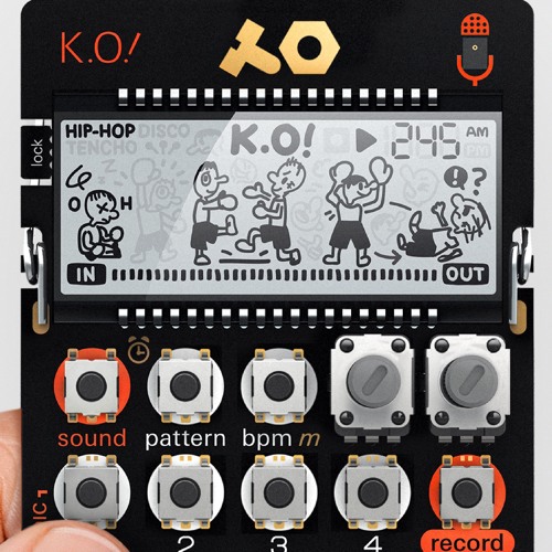 PO-33 K.O! example patterns