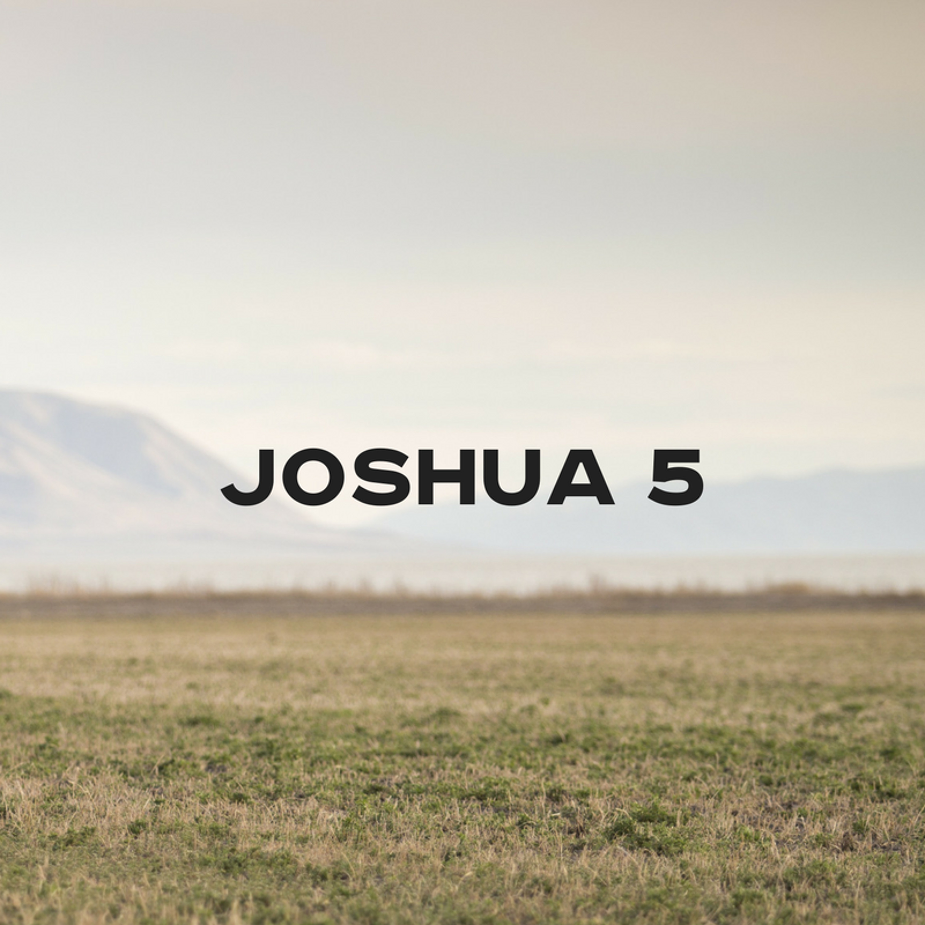 1-07-18p - Josh Pennington - Joshua 5 episode artwork
