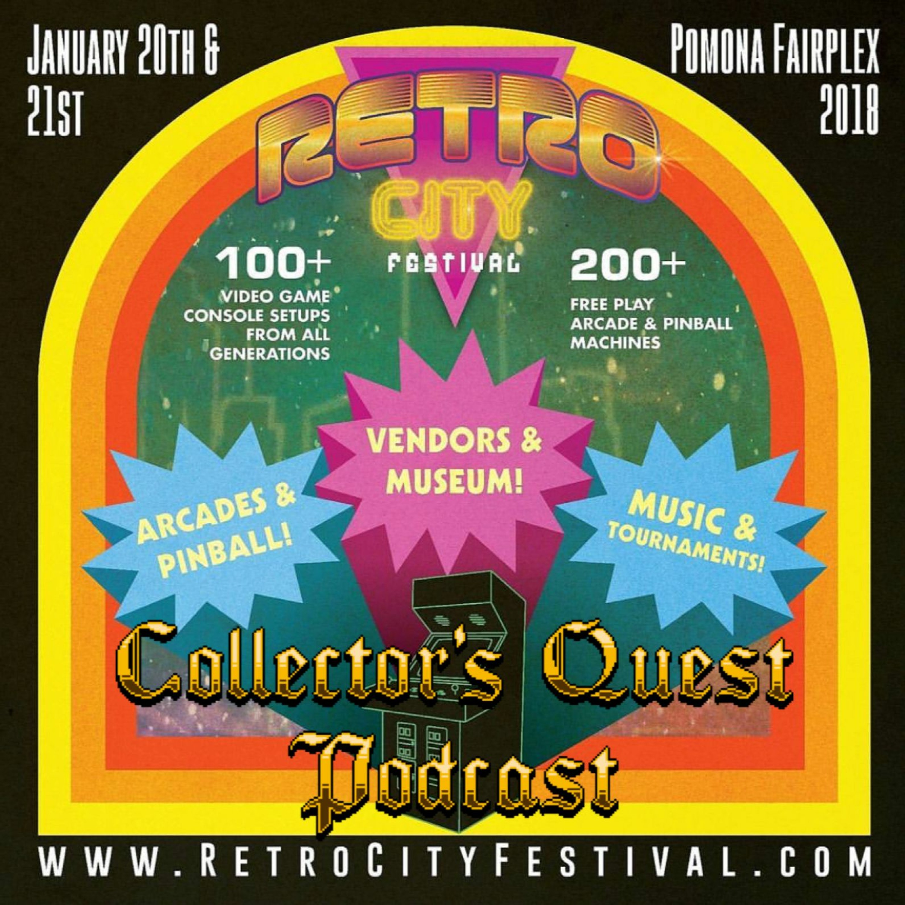 Episode 82 - Building a Retro Gaming Convention: Retro City Festival 2018 episode artwork
