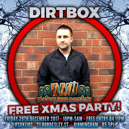 Dirtbox Live At RAW Bassline Safari Xmas Party- December 2017