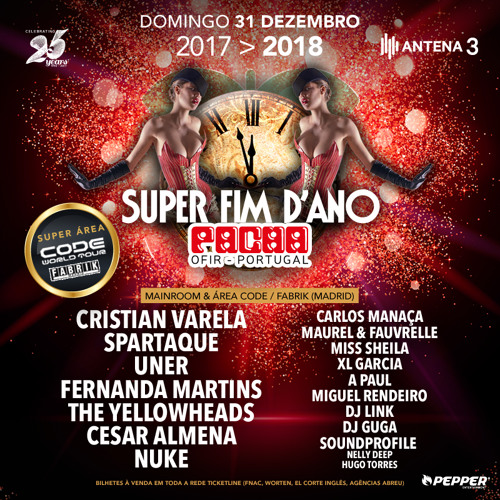 MAGNA RECORDINGS PODCAST by Carlos Manaça | LIVE at Pacha NYE, Portugal