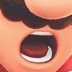 mario going "unh" but really long