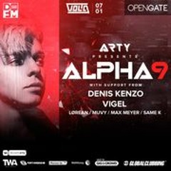 Alpha 9 - Arty - Volta Club January 2018 IDs