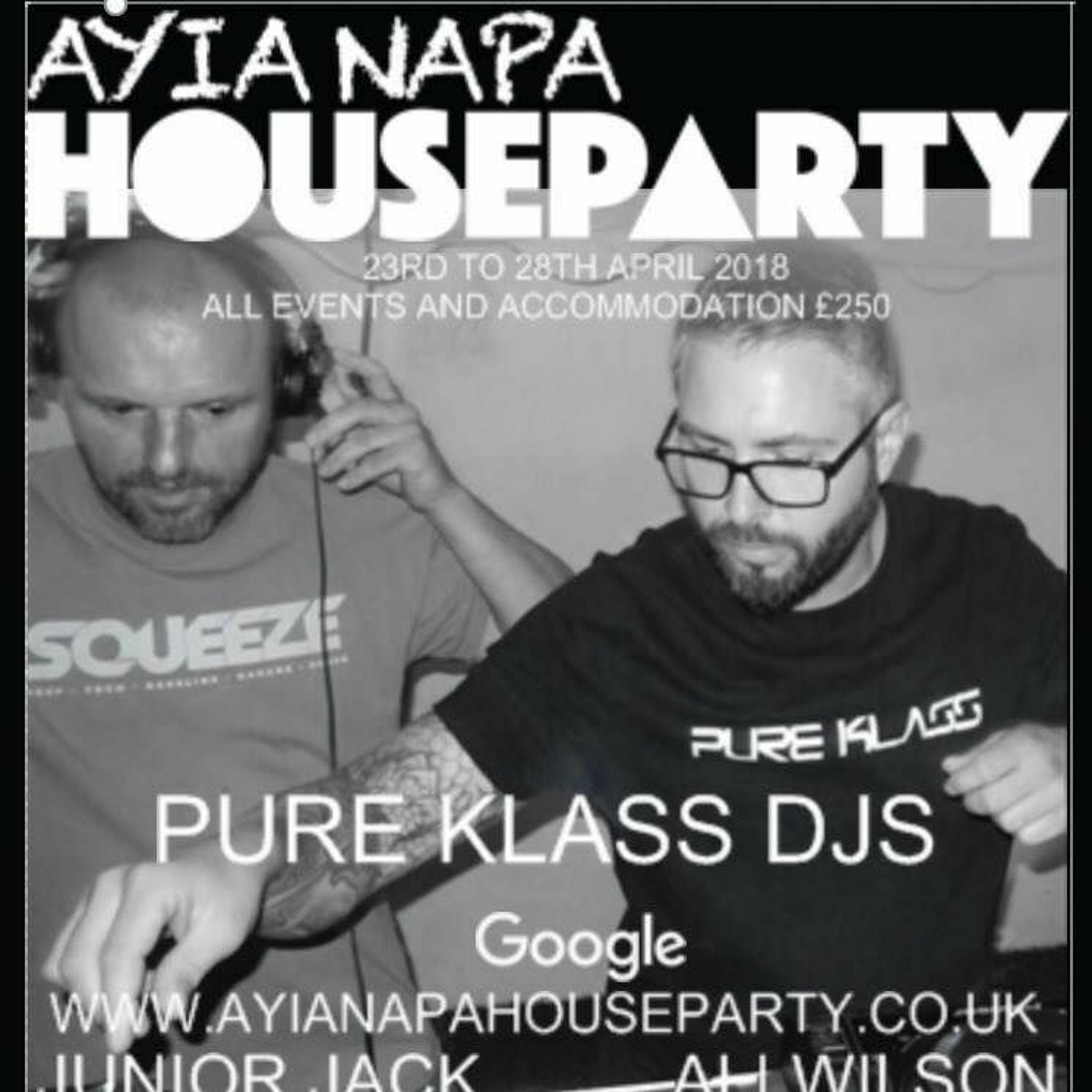 PURE KLASS DJs versus DJ DRAMAS-AYIA NAPA HOUSE PARTY EVENT PROMO MIX episode artwork