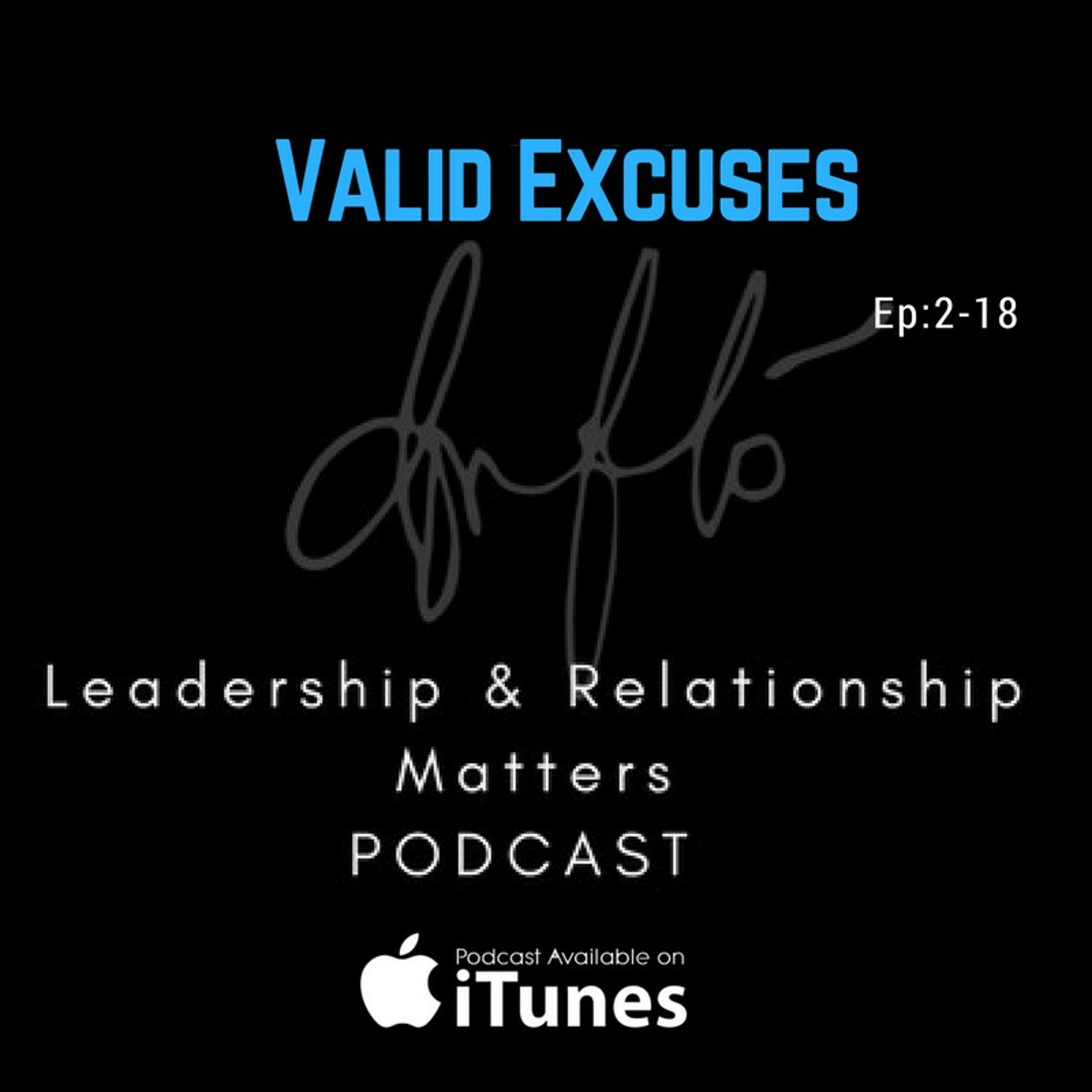Valid Excuses episode artwork