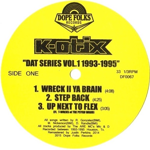 K-OTIX - Caught A Vibe -  dopefolksrecords.com