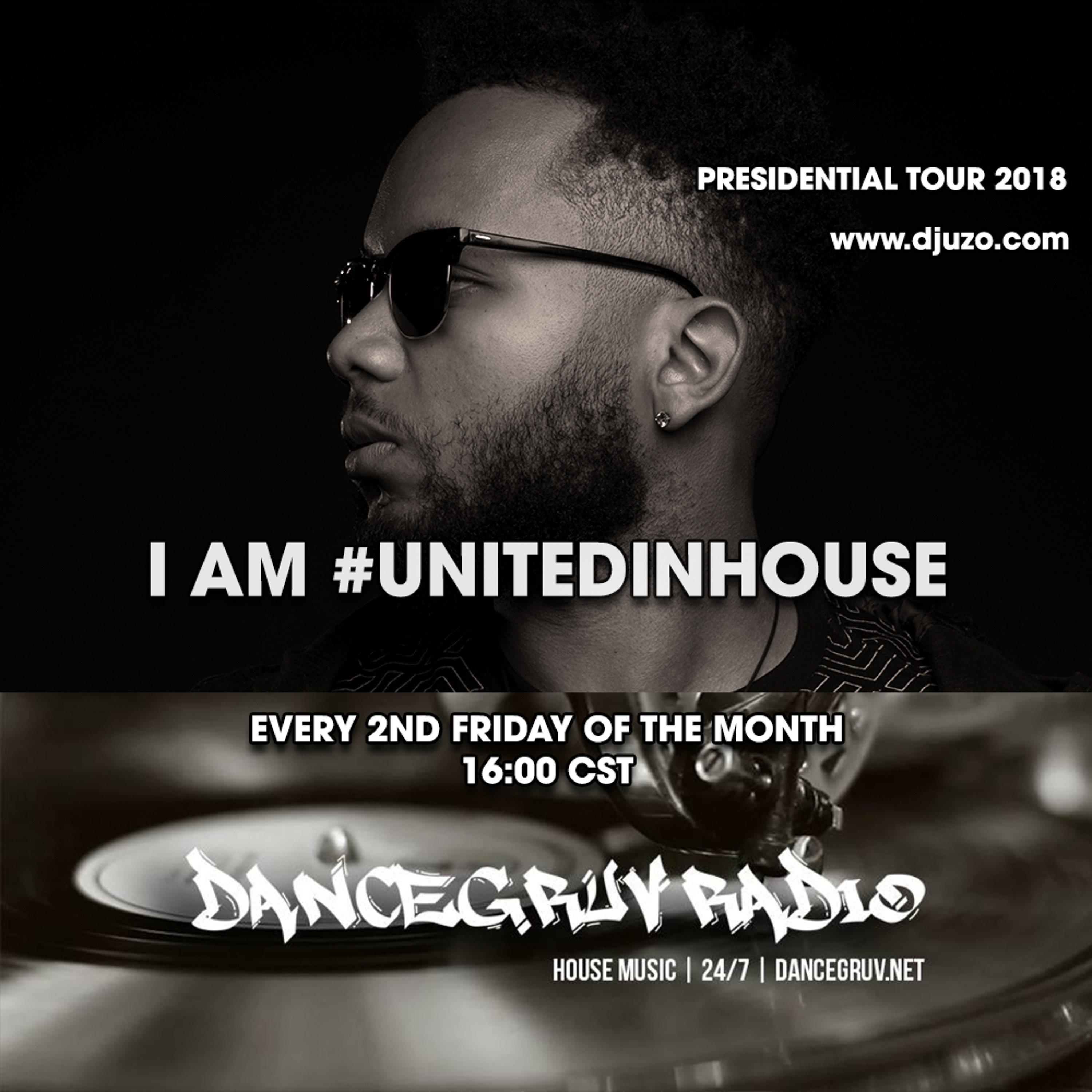 DanceGruv [009] - #UNITEDINHOUSE RADIO SHOW - DJ UZO