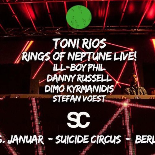 Stefan Vöst @ Suicide Circus, Berlin  06.01.18 (Grüne Sonne On Tour)