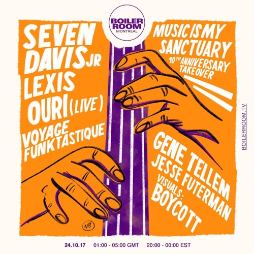 Stream Seven Davis Jr Boiler Room Montreal DJ Set by Boiler Room