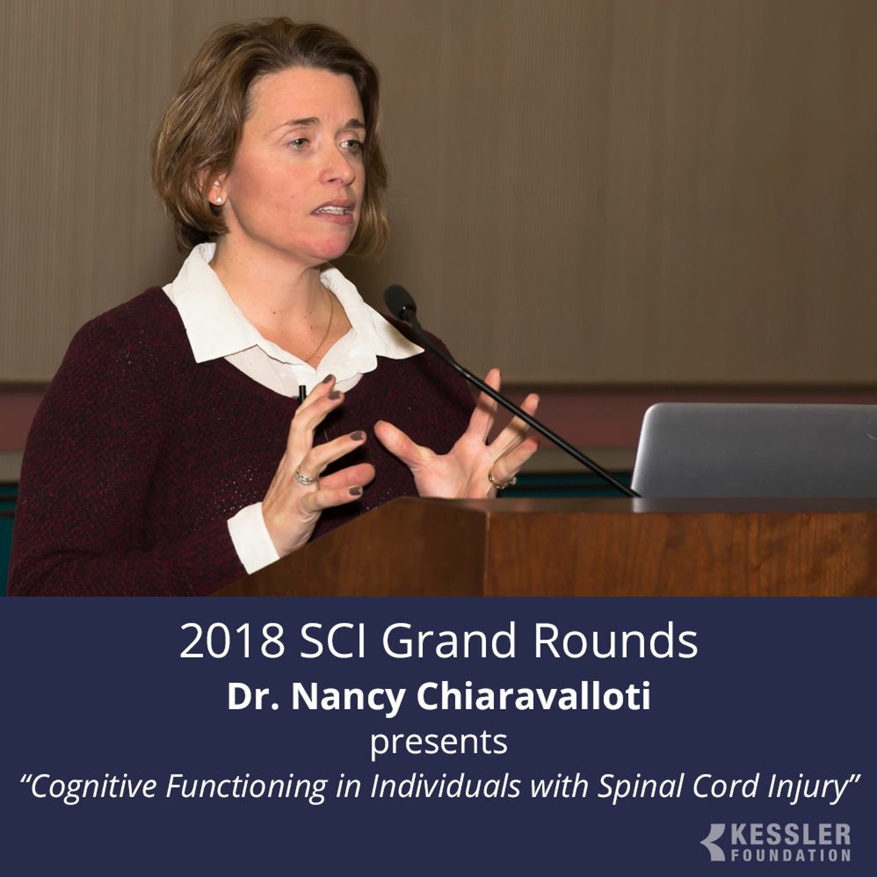 12JAN18 SCI Grand Rounds with Nancy Chiaravalloti